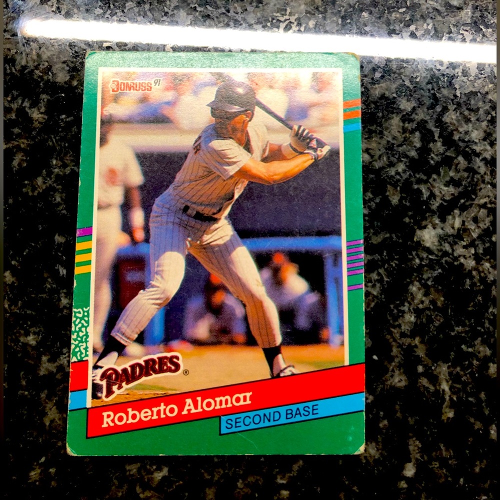 Roberto Alomar 1991 Donruss #682 baseball card!!